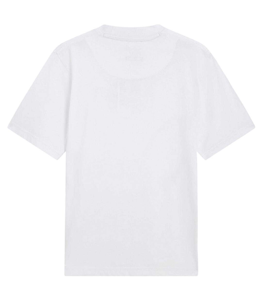 T-shirt Motif/style Logo Rectangulaire Homme Blanc Ted Baker-3
