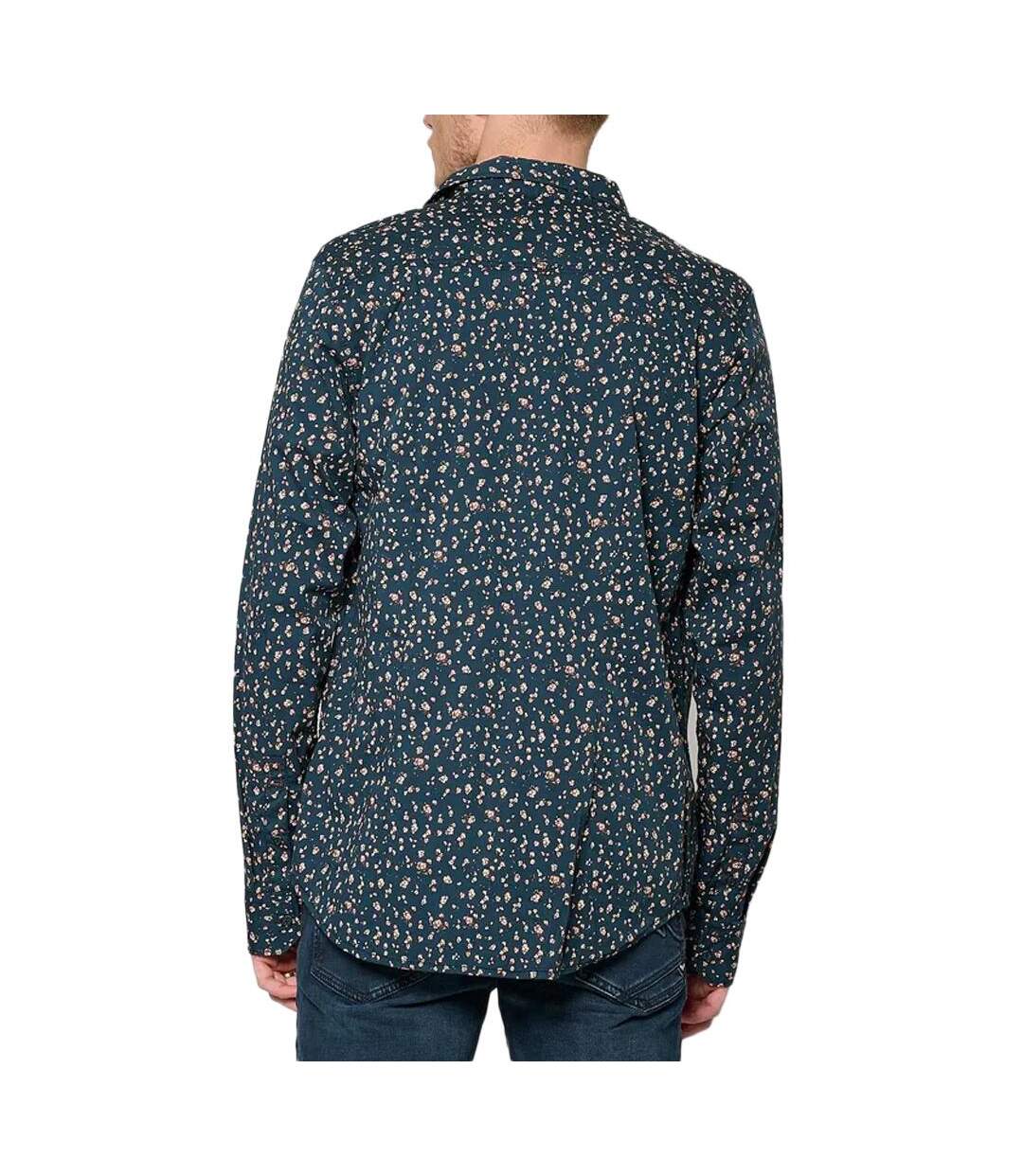 Chemise manches longues marine homme kaporal  kevyh-2