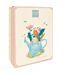 Doudou attache-sucette lapin Ciboulette polyester collection DANS MON JARDIN-3