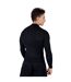 Mens Camiseta Brama Academy Base Layer Top Black Joma-3