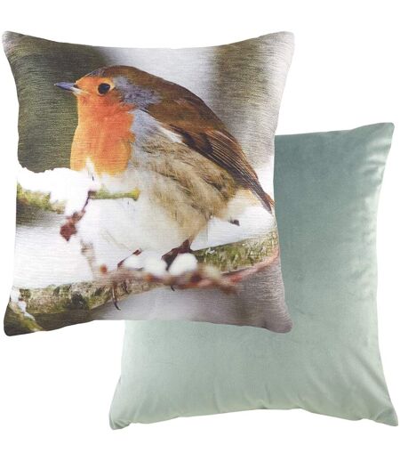 Robin cushion cover one size multicoloured Evans Lichfield