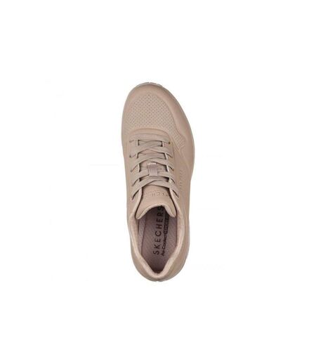 Baskets Uno Stand On Air Femme Rose Skechers