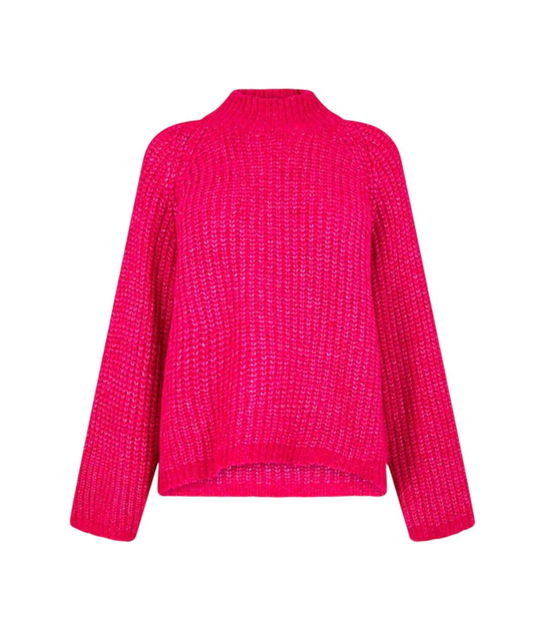 Unisex Adult Relaxed Fit Casual Sweatshirt Beetroot Purple Pieces-2