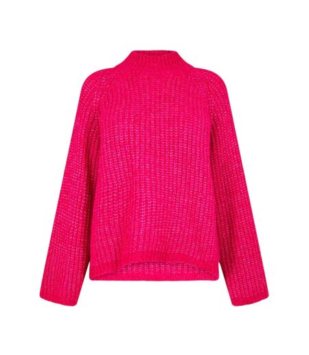 Unisex Adult Relaxed Fit Casual Sweatshirt Beetroot Purple Pieces