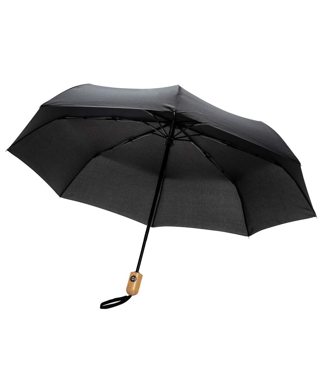 Impact aware rpet automatic folding umbrella one size black XD Collection-1