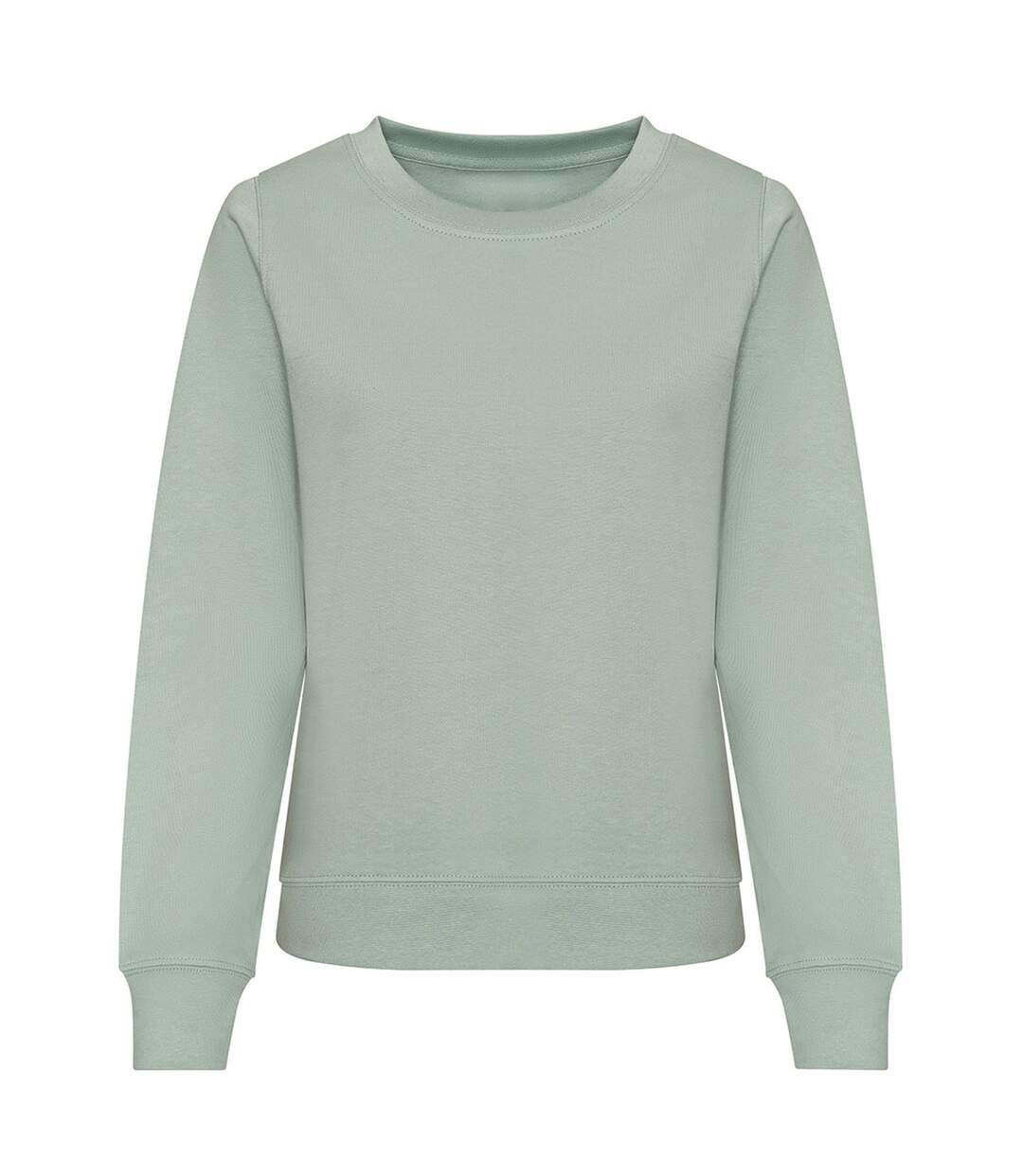 Womens/ladies sweatshirt dusty green Awdis-1