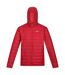 Regatta Mens Hillpack Hooded Lightweight Jacket (Dark Red) - UTRG8445