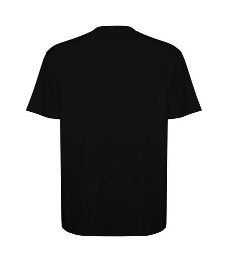 T-shirt Manches Courtes Bull Adulte Noir Uni Roly