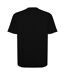 T-shirt Manches Courtes Bull Adulte Noir Uni Roly-2