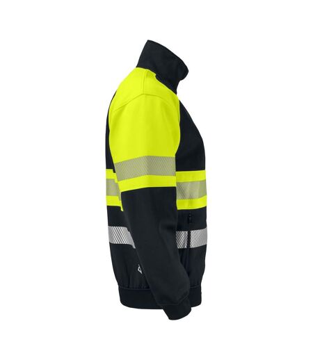Projob Mens Hi-Vis Work Jacket (Yellow/Black) - UTUB1060