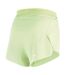 Womens/ladies Sense Aero 3 Casual Shorts Lime Salomon-2