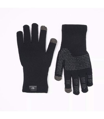 Mens Waterproof All Weather Ultra Grip Knitted Gloves