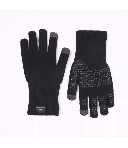Mens Waterproof All Weather Ultra Grip Knitted Gloves