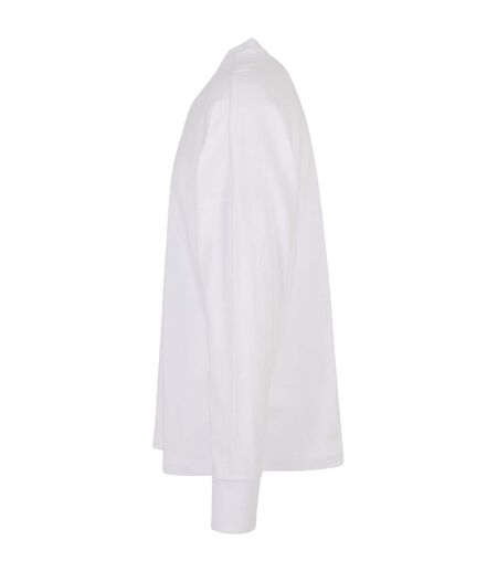 T-shirt Manches Longues Homme Blanc Build Your Brand