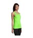 Débardeur Sporty Femme Vert Néon SOLS-1