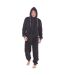 Combinaison Motif/style À Capuche Homme Noir Keanu-1