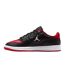 Womens/ladies Air Jordan Access Leather Trainers Black Red Nike-3