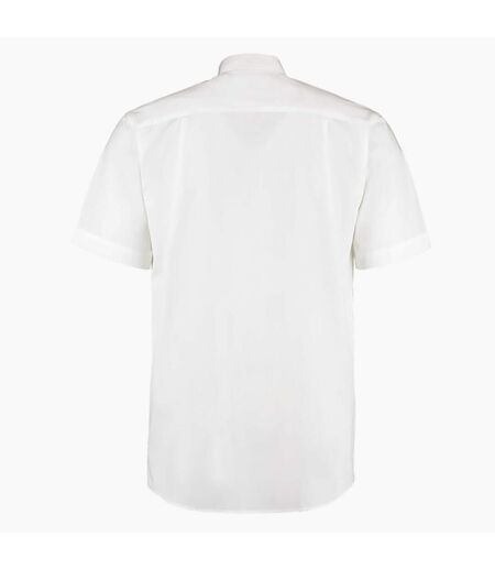 Kustom Kit Mens Workforce Short Sleeve Shirt / Mens Workwear Shirt (White) - UTBC591