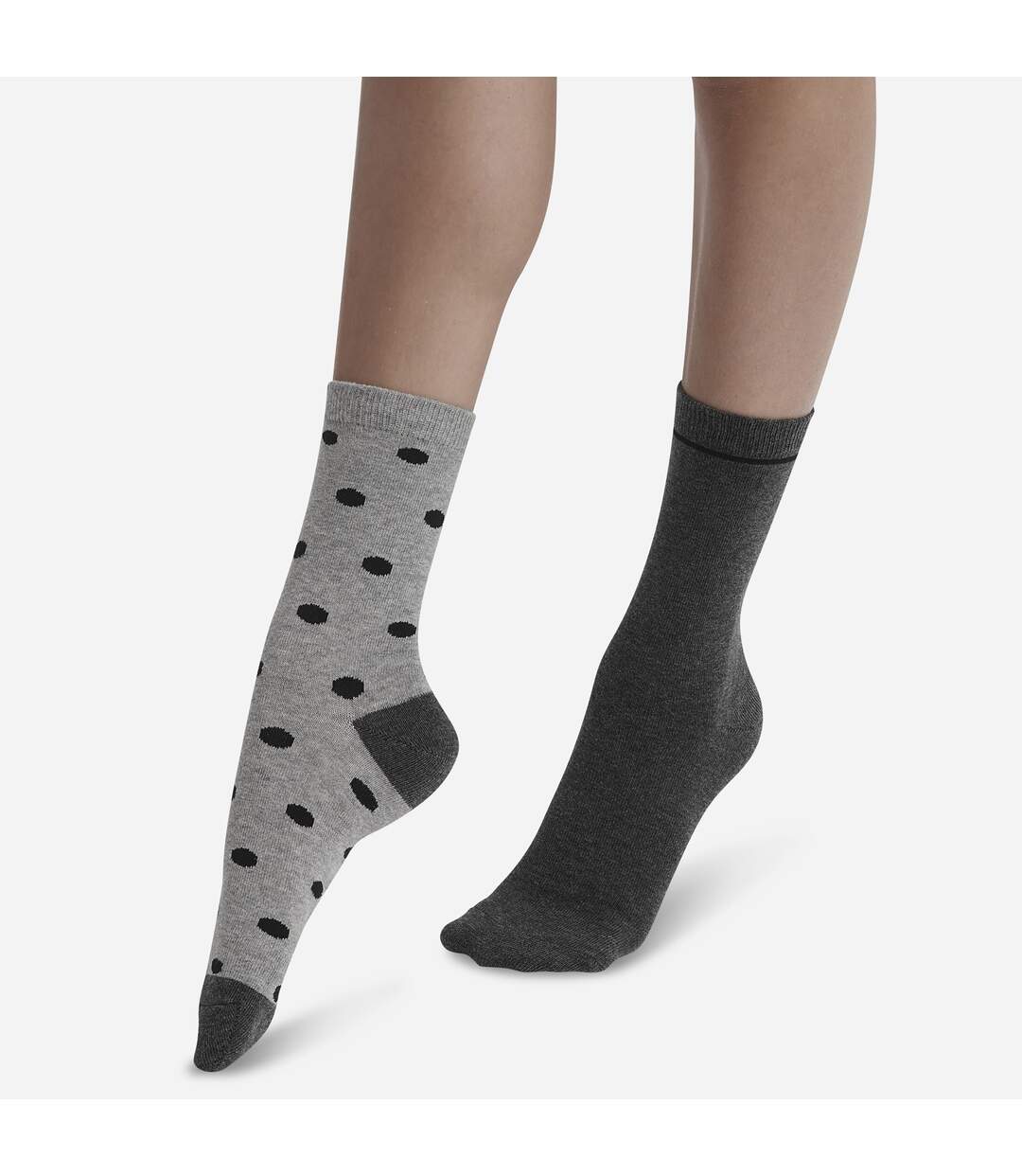 Lot 2 paires de Chaussettes Coton Style-1