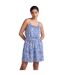Womens/ladies ada playsuit light blue Animal-1