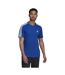 T-shirt Homme Bleu Adidas-2