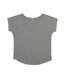Mantis Womens/Ladies Loose Fit V Neck T-Shirt (Heather Marl)