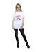 Disney Femmes/Ladies Minnie Mouse Rainbow Dots Cotton Boyfriend T-Shirt (Blanc) - UTBI36274-4