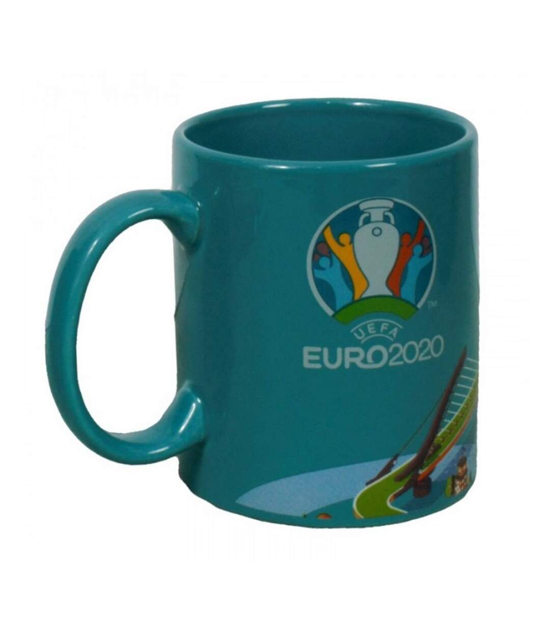 Mug euro taille unique turquoise vif UEFA Champions League-1