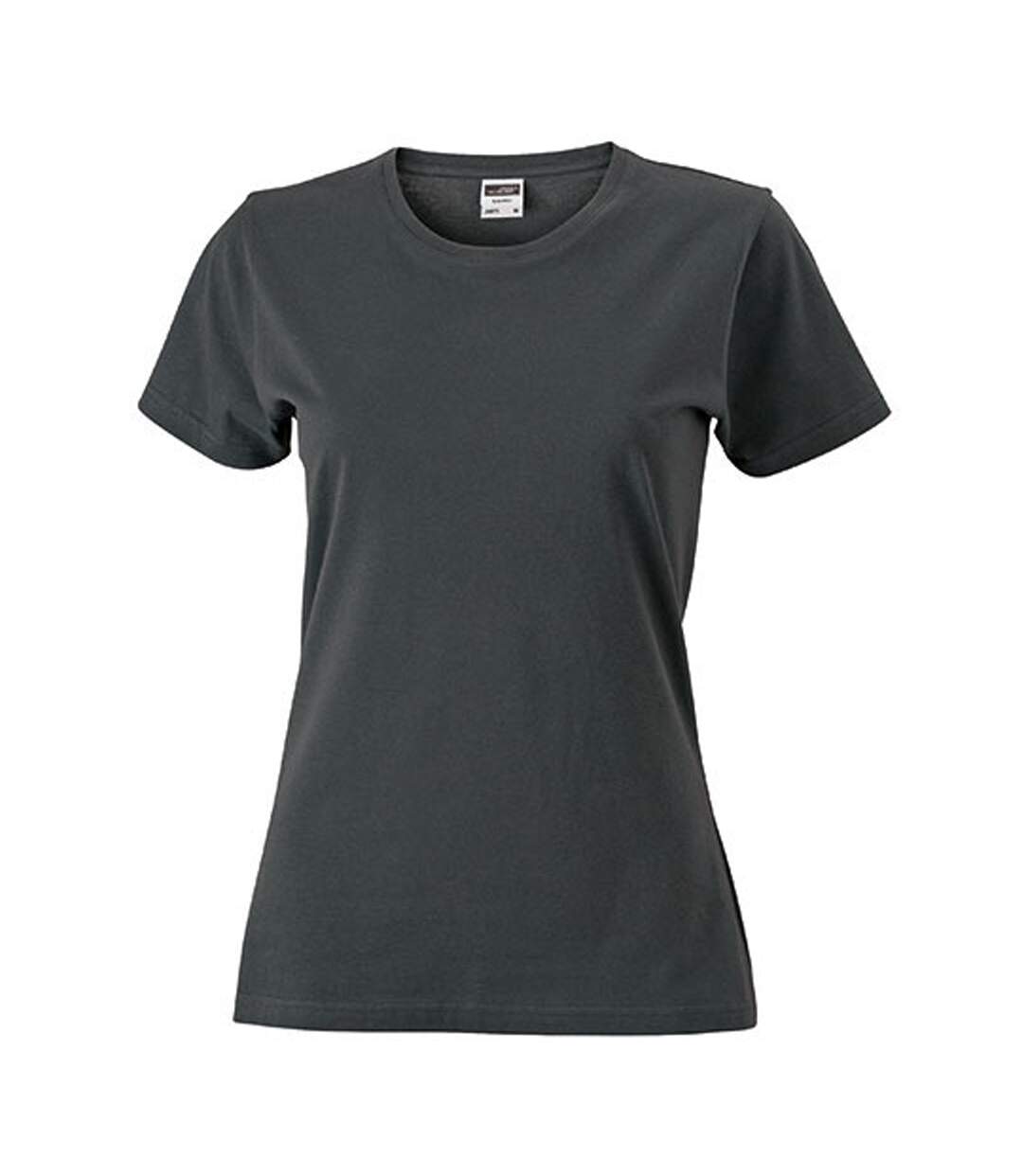 T-shirt Femme Graphite Uni James And Nicholson-1