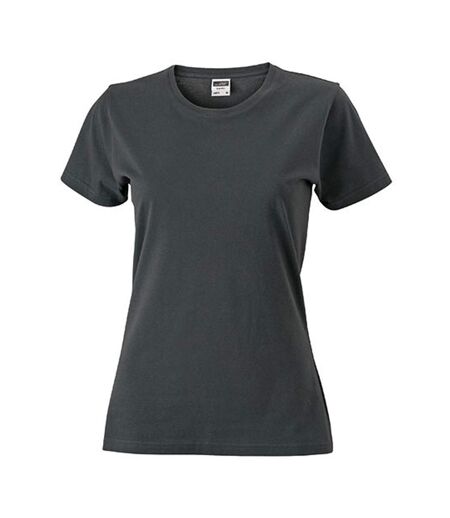 T-shirt Femme Graphite Uni James And Nicholson