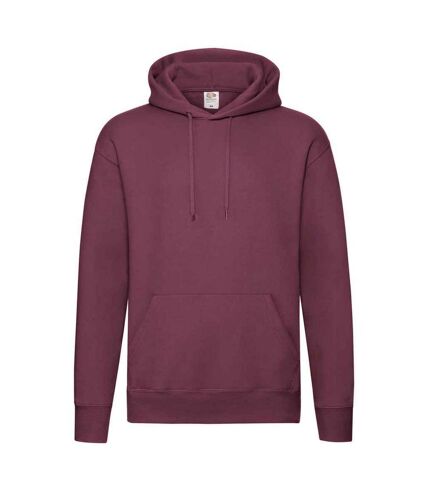 Sweat à capuche premium homme bordeaux Fruit of the Loom Fruit of the Loom