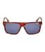 Lunettes De Soleil Havana Homme Taille Unique Rouge BMW-3