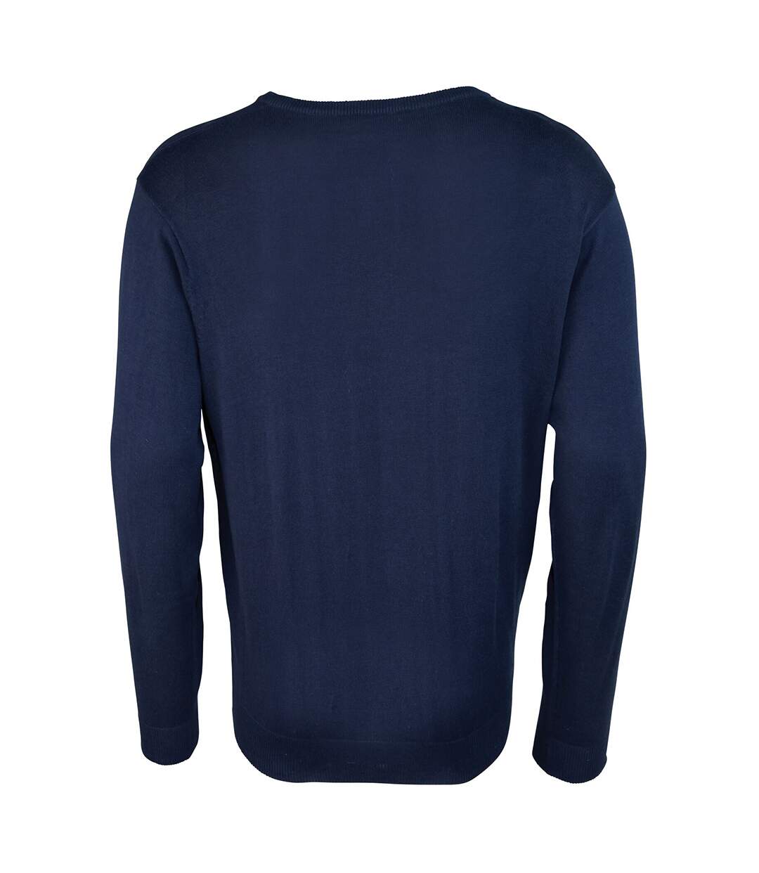Premier Mens V-Neck Knitted Sweater (Navy) - UTRW1131