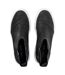 Womens/ladies Logo Leather Low Cut Boots Black Toms-3