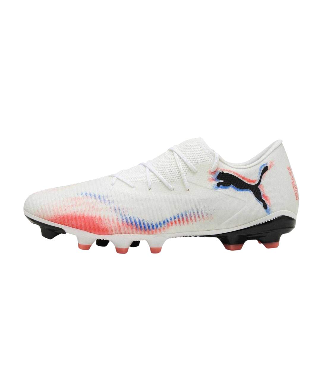 Mens Future 8 Match Low Cut Firm Ground Football Boots  White Puma-2