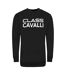 Unisex Adult Logo Sweatshirt Black Cavalli Class-1