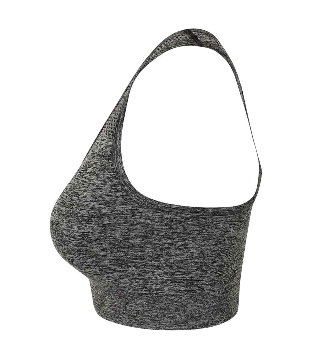 Brassière de sport femme gris foncé Tombo-3