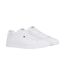 Mens Nappa Leather Trainers White Tommy Hilfiger-1