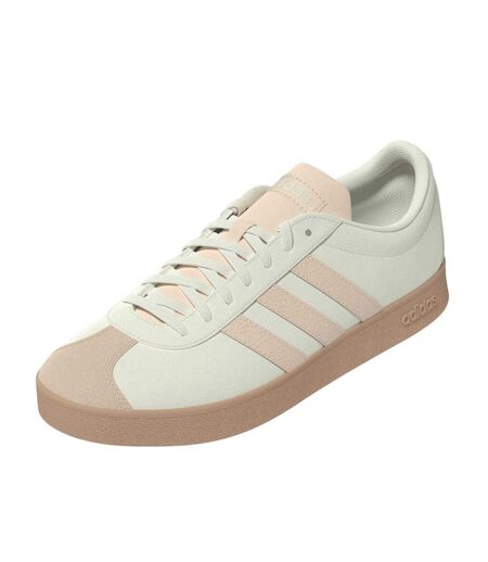 Baskets Motif/style 3 Rayures Femme Blanc Pêche Adidas