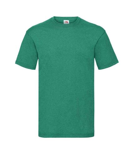 T-shirt valueweight homme vert chiné rétro Fruit of the Loom Fruit of the Loom