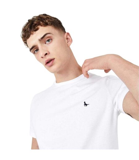 T-shirt Motif/style Logo Sandleford Homme Blanc Jack Wills