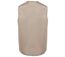 Gilet sans manches multipoches polycoton - Unisexe - WK609 - beige-2