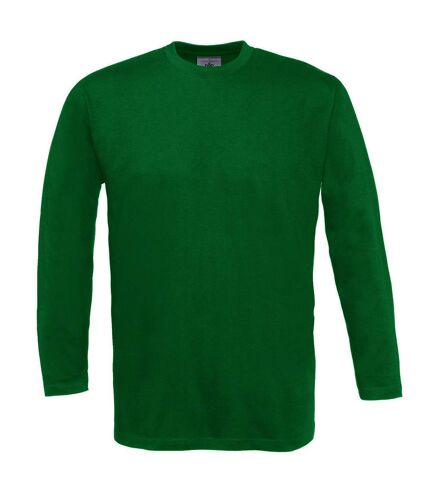 B&C Exact 150 LSL - T-shirt à manches longues - Homme (Vert bouteille) - UTBC2010