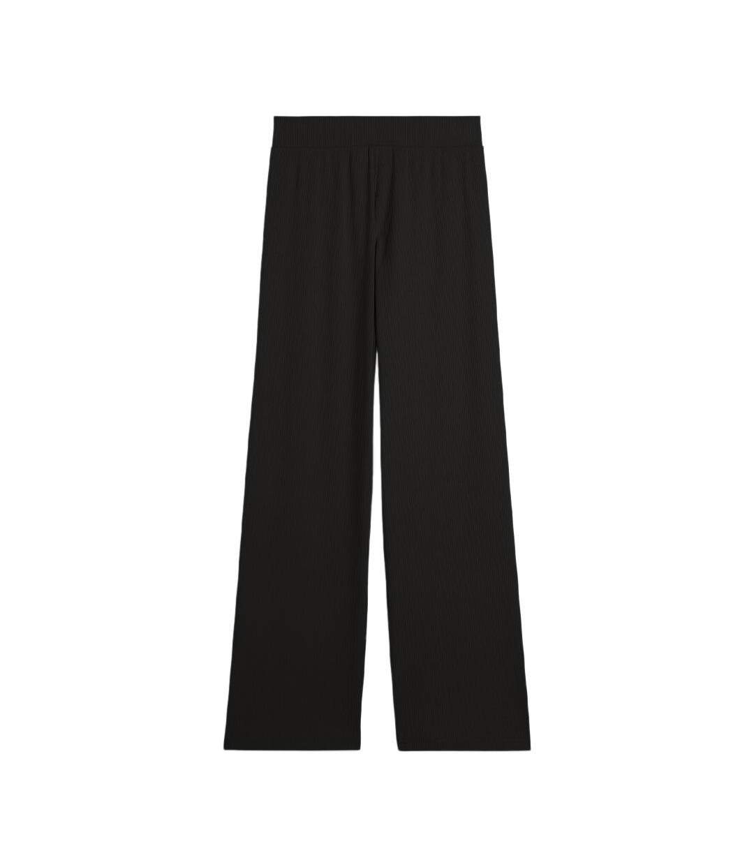 Jogging noir femme puma elevated-2