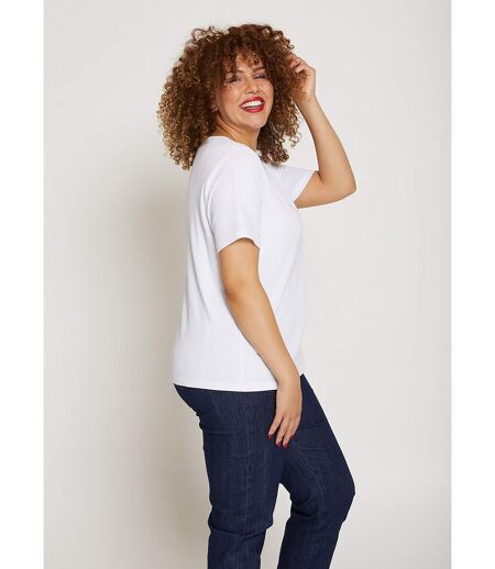 T-shirt à message en coton BIO