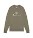 Sweat Sport Motif/style Gros Logo Homme Vert Militaire Aquascutum-1