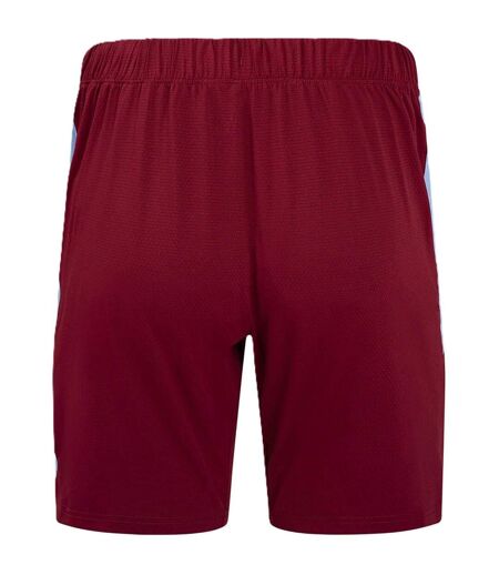 Short De Foot Motif/style Aston Villa Fc Femme Rouge Castore