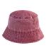 Bob Motif/style Rétro Adulte Rouge Beechfield-1