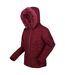 Regatta Womens/Ladies Wildrose Baffled Padded Hooded Jacket (Cabernet) - UTRG9210