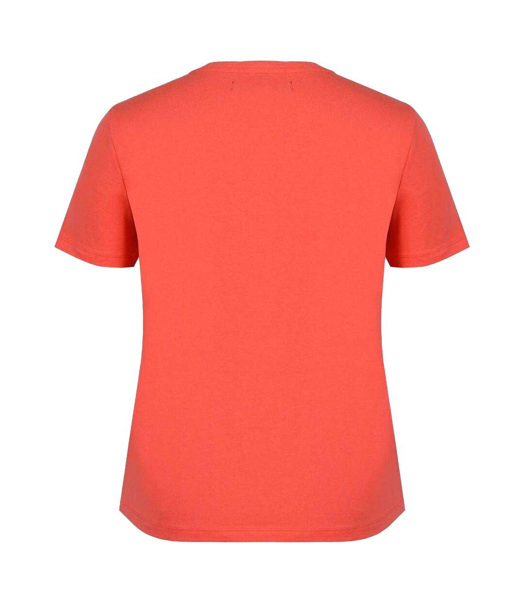 Womens/ladies Logo T-shirt Pink Biba-2